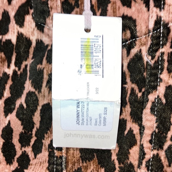 Johnny Was Animal Print Jacket - Picture 3 of 7